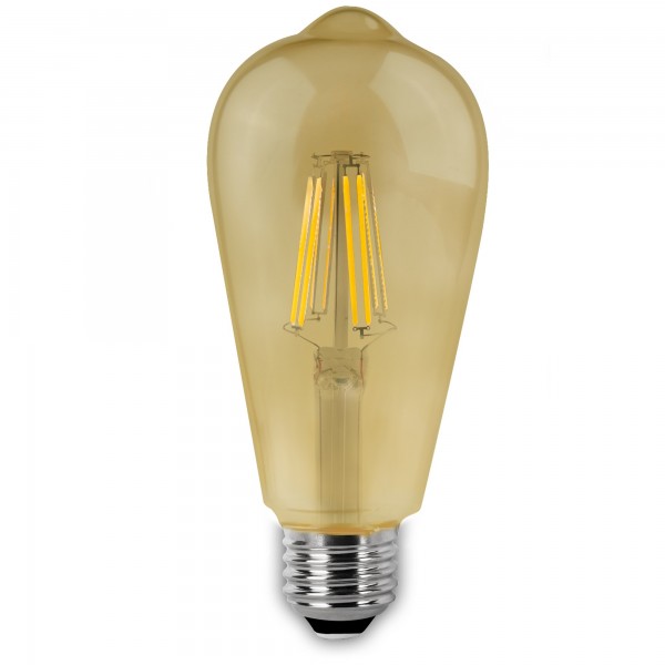 Bomb.led filam.vintage pera e27 4w. (caja de 6 unidades)