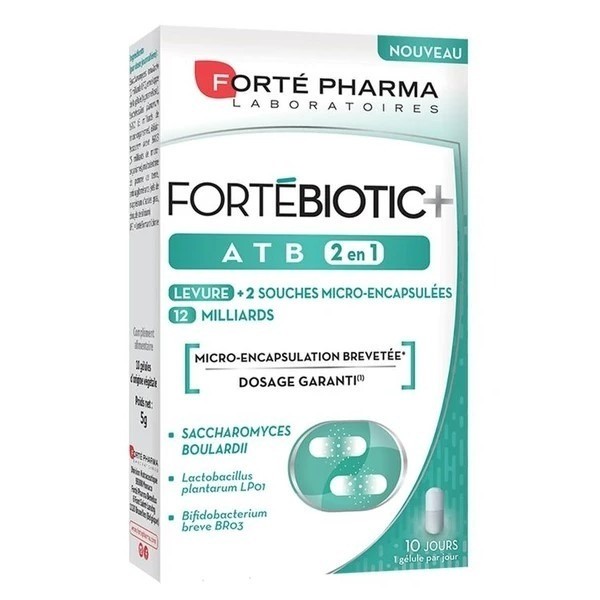 Forte Pharma Fortébiotic+ ATB 10 Cápsulas