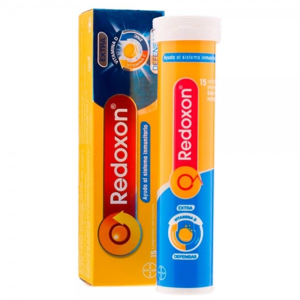 Redoxon Extra Defensas 15 Comprimidos Efervescentes
