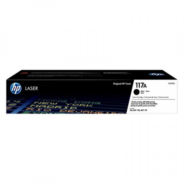 Hp tóner 117a negro