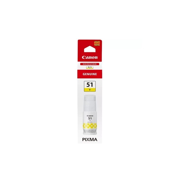Canon botella tinta gi-51y amarillo