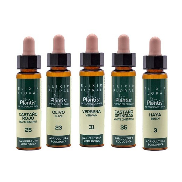Castaño rojo-25 elixir floral eco plantis 10 ml