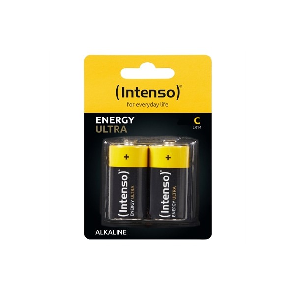 Intenso pila alcalina energy ultra clr14 pack-2
